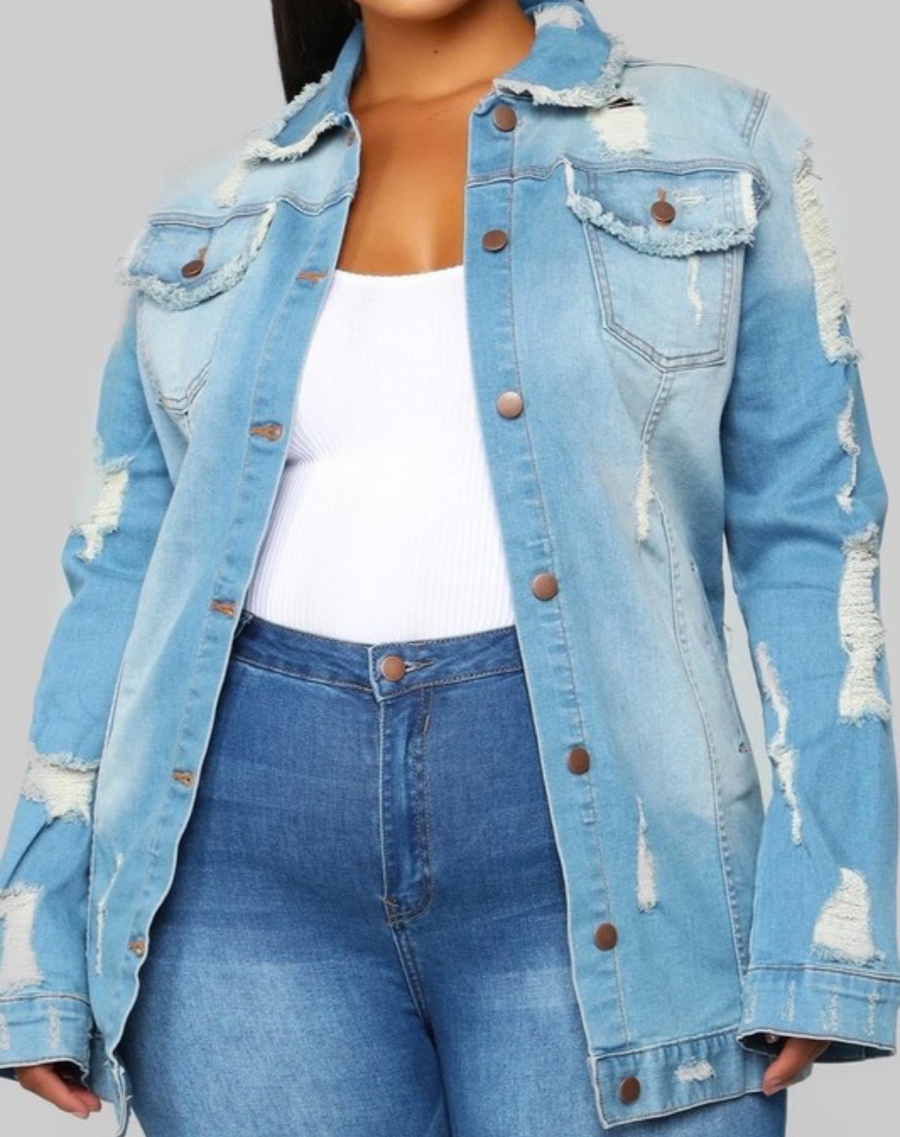Denim On Denim Jacket
