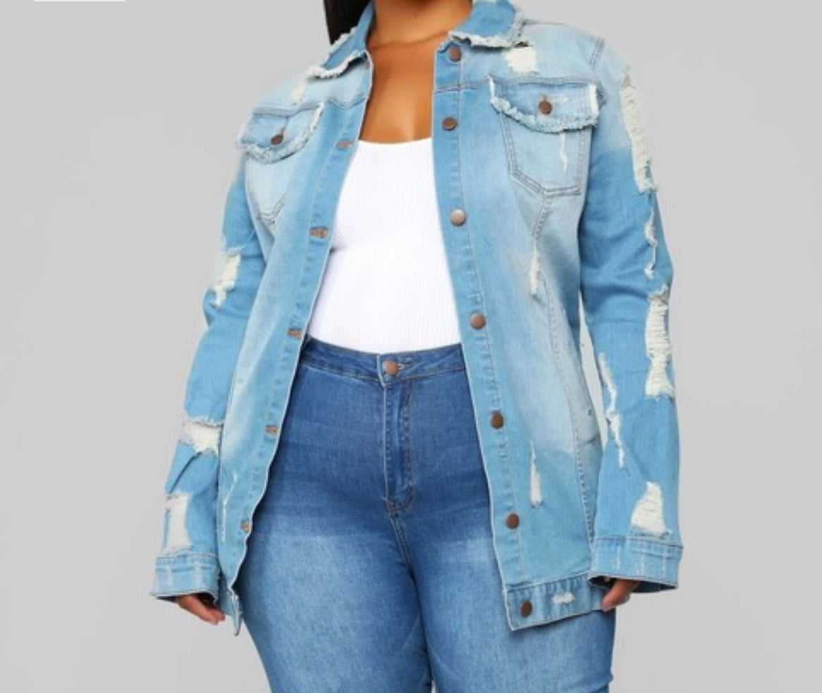 Denim On Denim Jacket