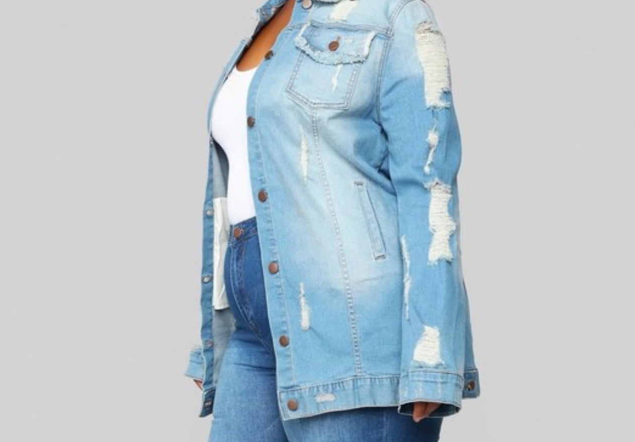 Denim On Denim Jacket