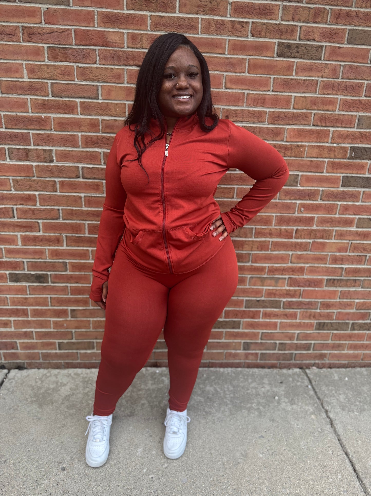 On Chill Tracksuit (Rust)
