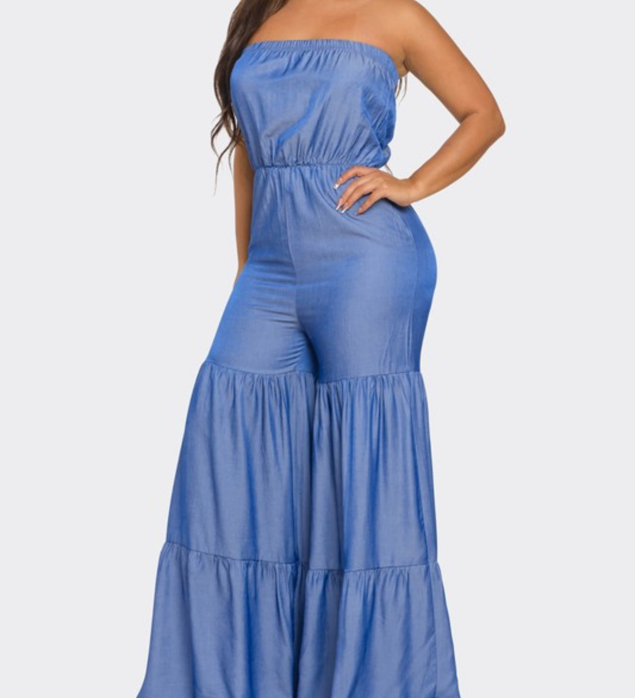 DENIM JUMPSUIT