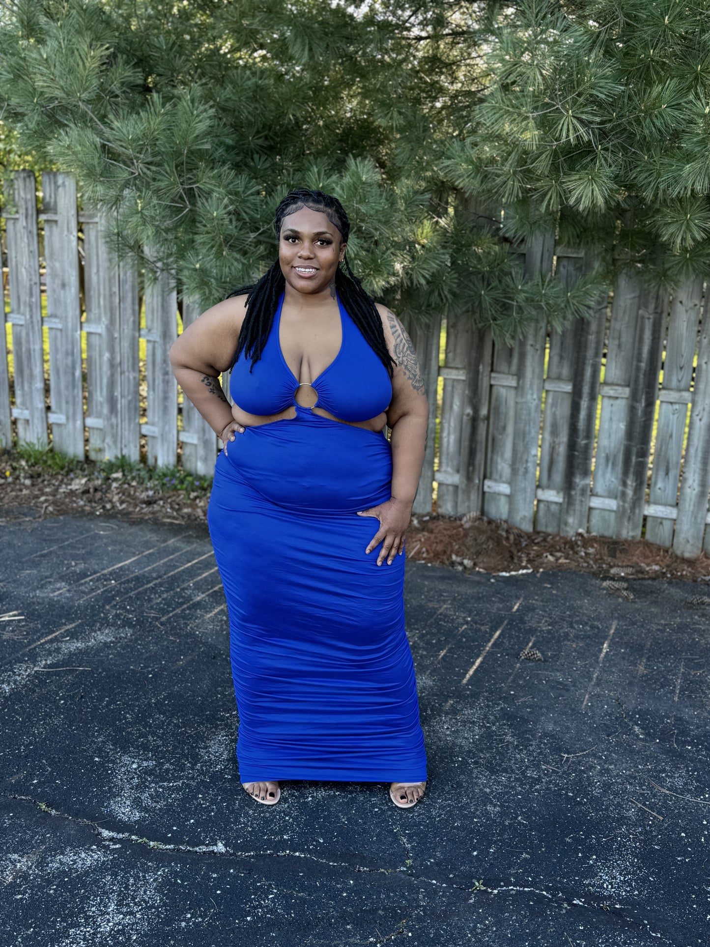 You Wish Dress (ROYAL)