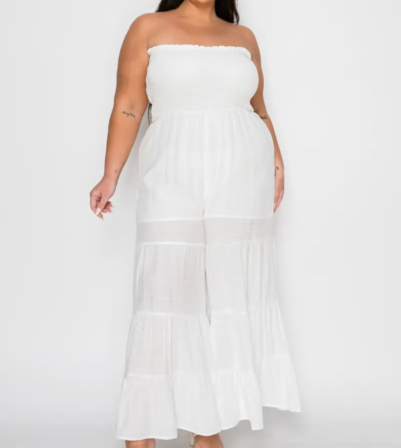 Flowy jumpsuit (Ivory)