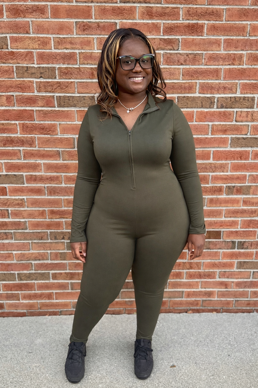 Olive Jumpsuit