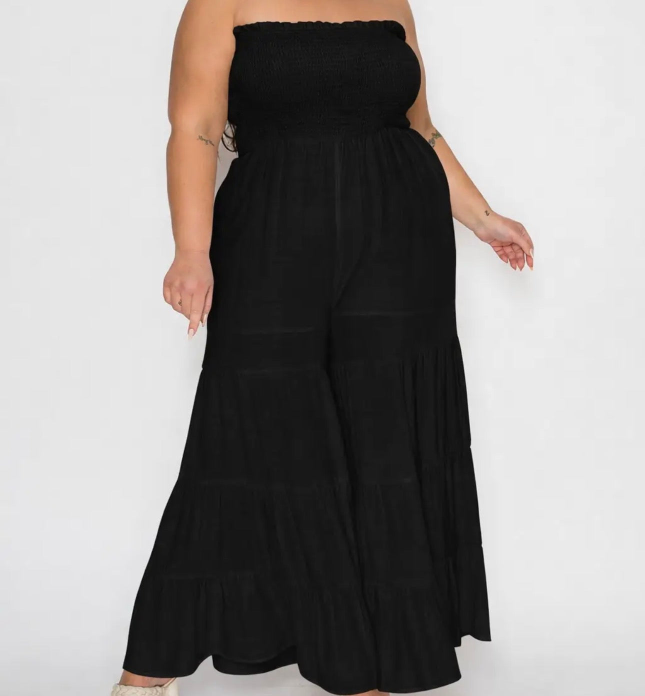 Flowy jumpsuit (black)