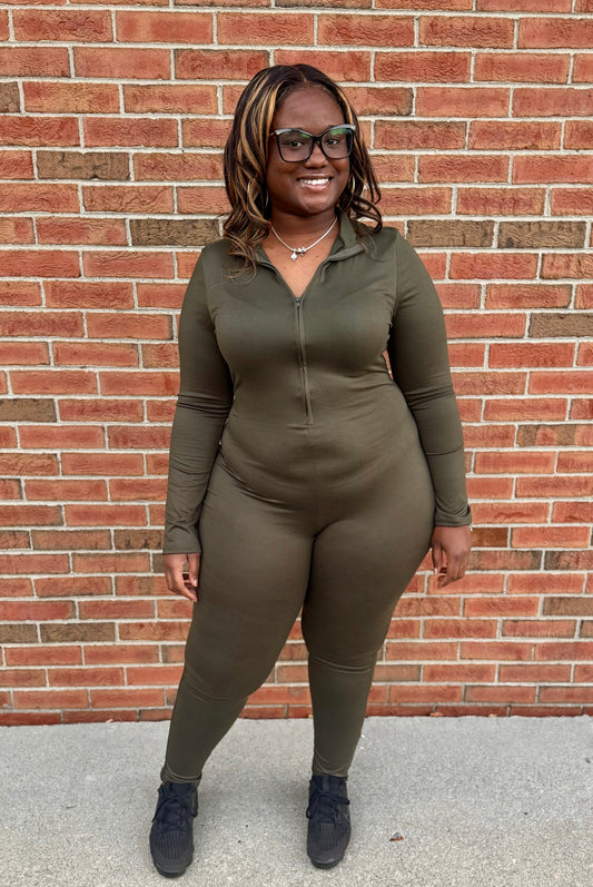 Olive Jumpsuit