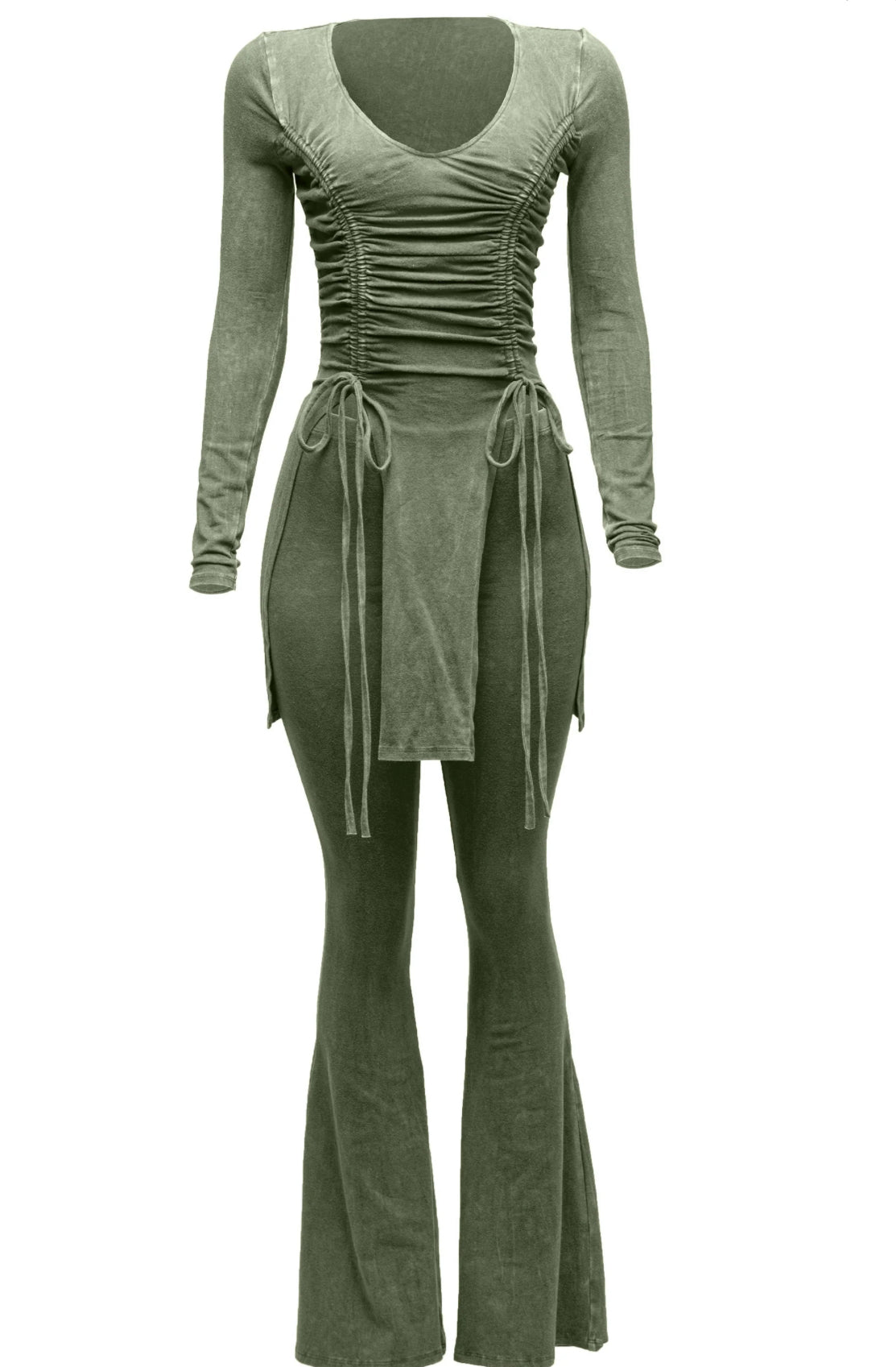 Olive Mineral Washed Set