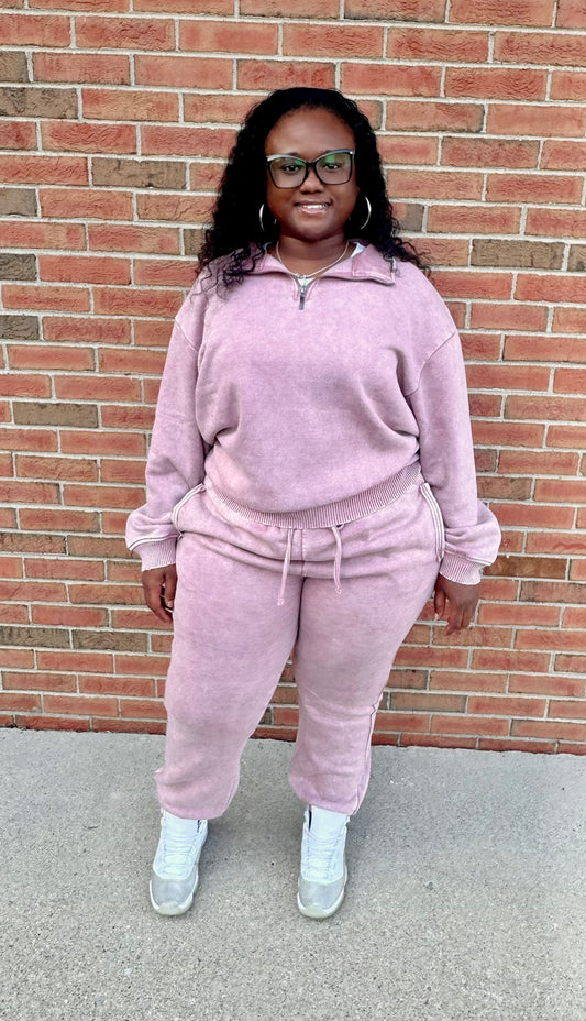 Rose Acid wash set