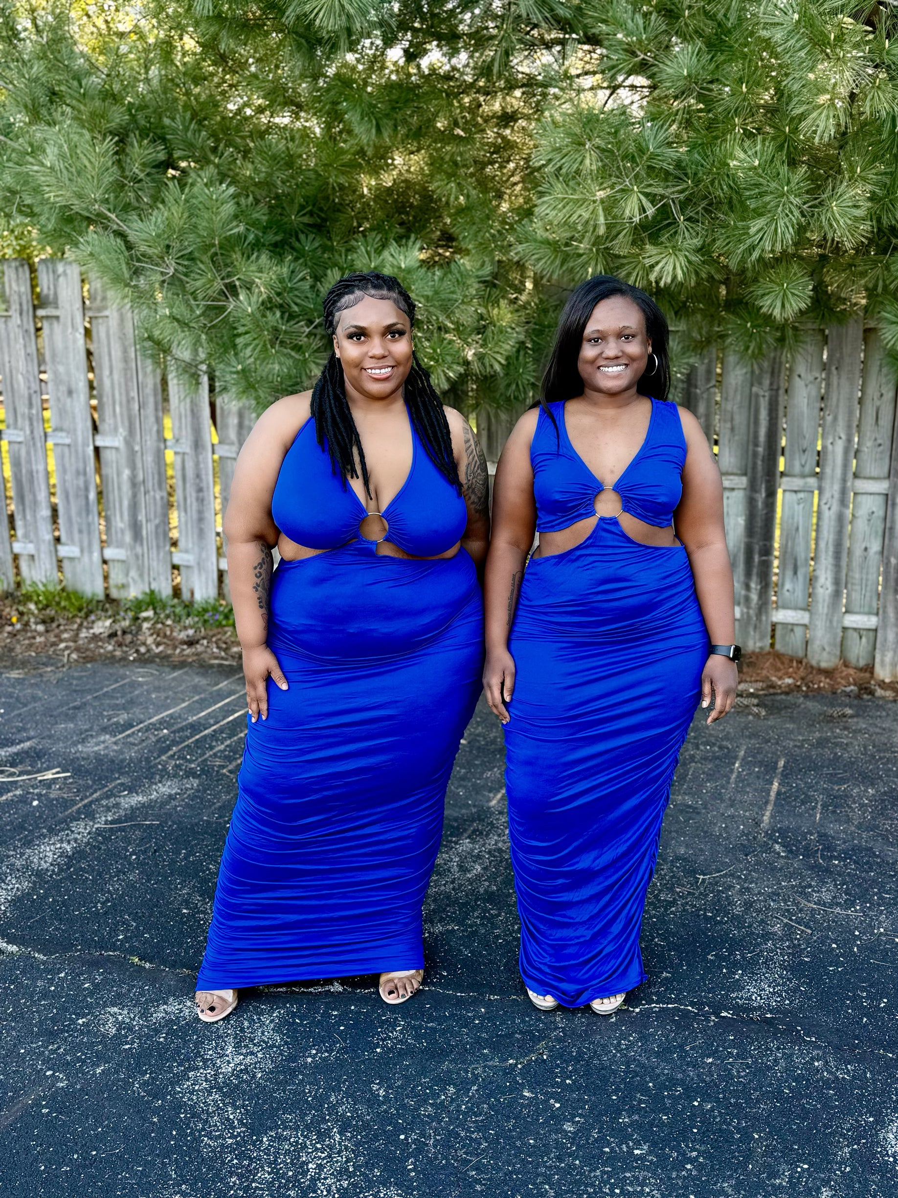 as u wish blue dress You (ROYAL) – CurvyGirlsMatterBoutiqueLLC Maxi dress